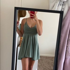 Forever 21 green flowy dress! Only worn once